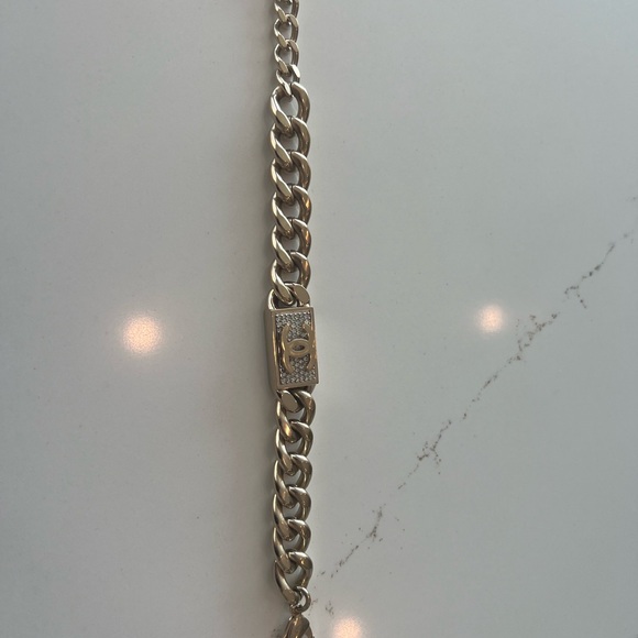 Chanel Bracelet with Rhinestones Vintage Gold (Fashion Jewelry) - Picture 1 of 3
